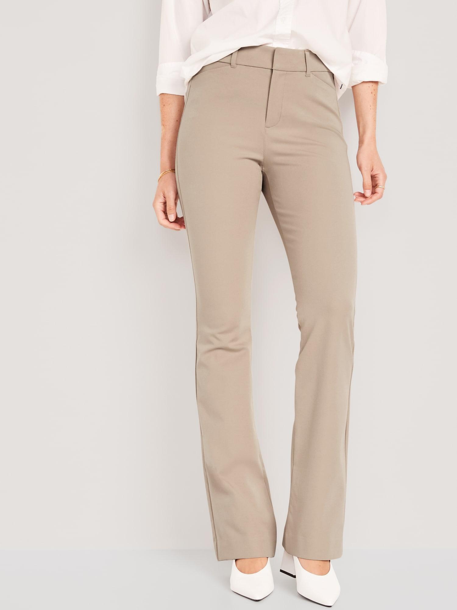 High-Waisted Pixie Flare Pants Product Image