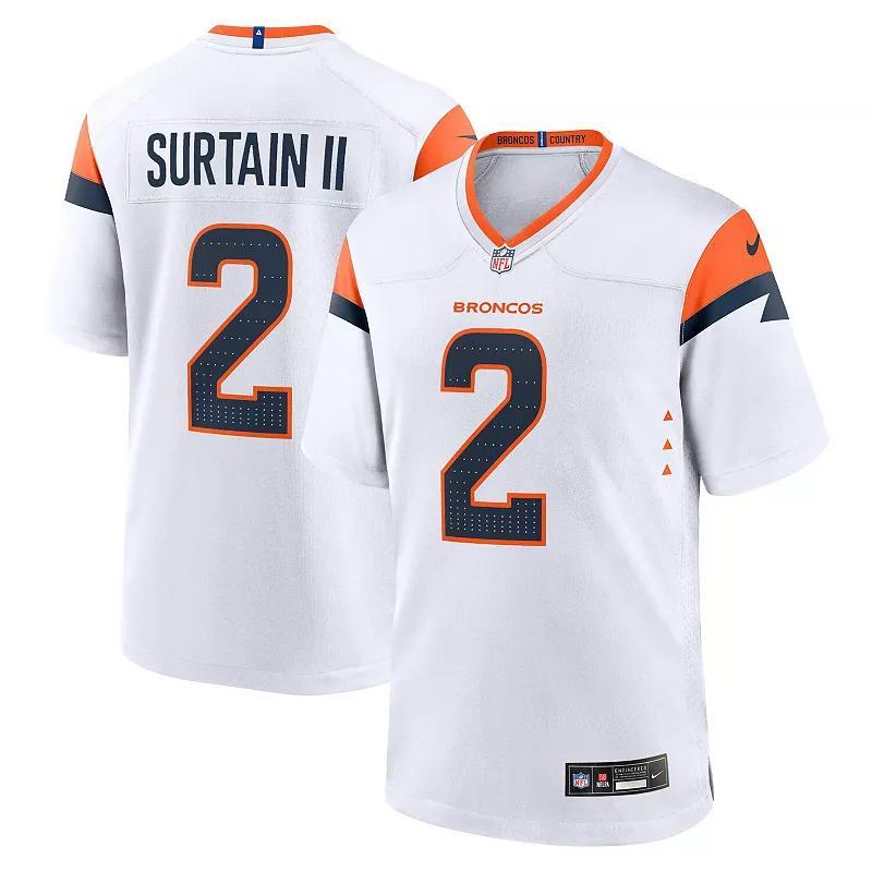 Mens Nike Patrick Surtain II Denver Broncos Game Jersey Product Image