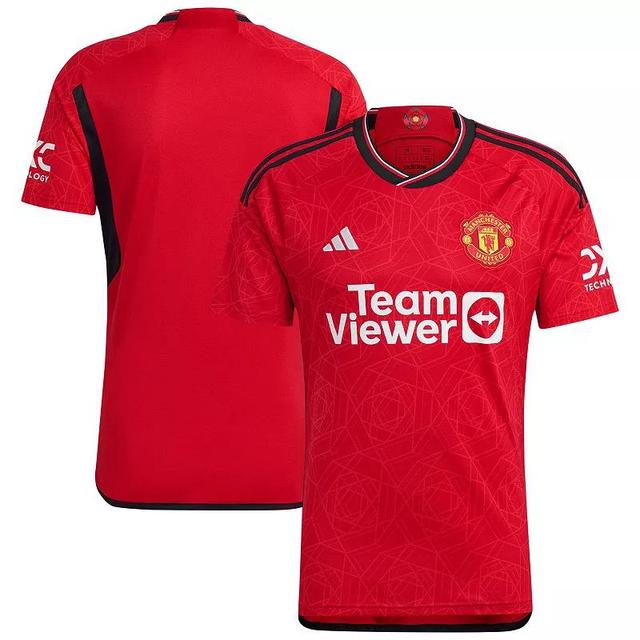 Mens adidas Manchester United 2023/24 Home Replica Jersey Product Image