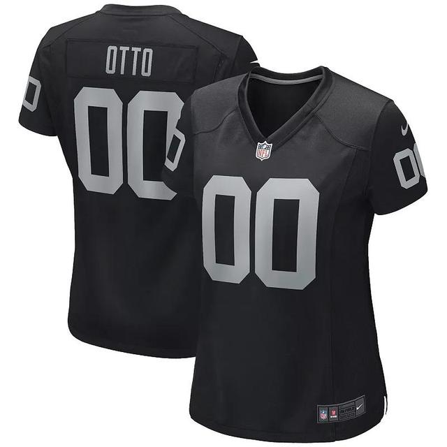 Womens Nike Jim Otto Black Las Vegas Raiders Game Retired Player Jersey Product Image