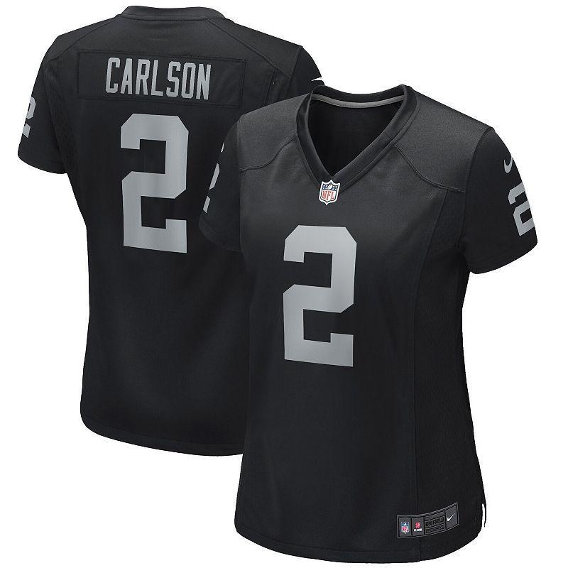 Womens Nike Daniel Carlson Black Las Vegas Raiders Game Player Jersey product image