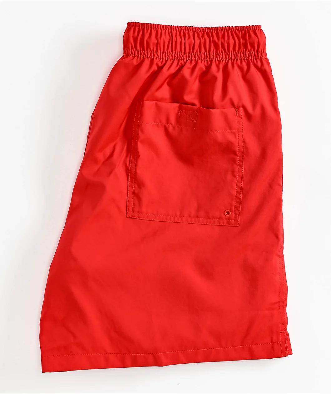 Nike Club University Red Woven Flow Shorts Product Image