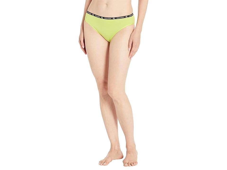 Calvin Klein Underwear 1996 Cotton Modern Bikini 7-Pack (Power Plum/Trench/Snow Cone/Spring Onion/Aqua/Galaxy Grey/Night) Women's Underwear Product Image