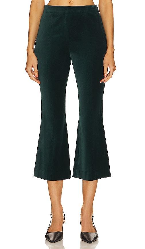 PANTALON CROPPED EN VELOURS Product Image