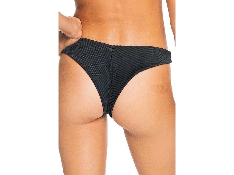 Rib Roxy Love High Leg Cheeky Bikini Bottoms Product Image