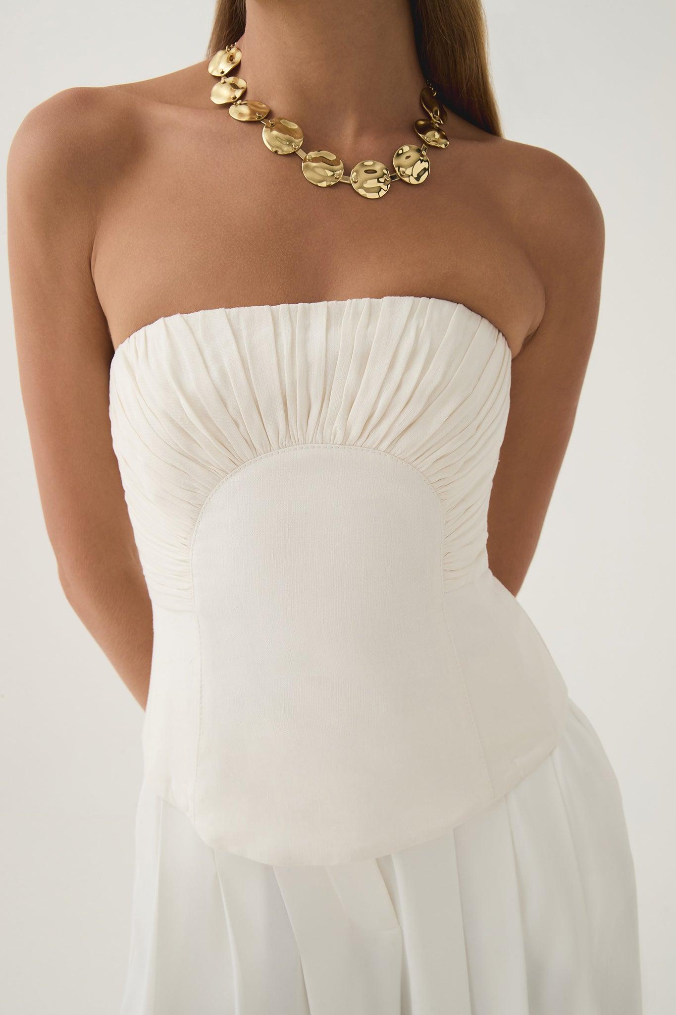 Oriel Ruched Bustier Product Image