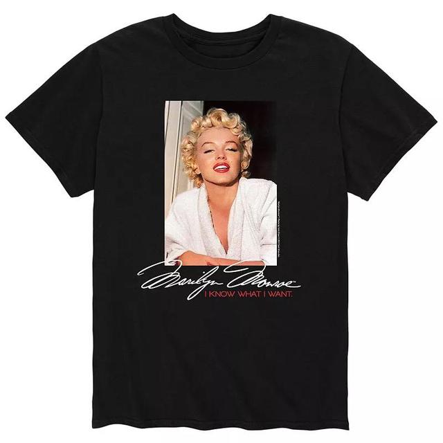 Mens Marilyn Monroe I Know Tee Product Image