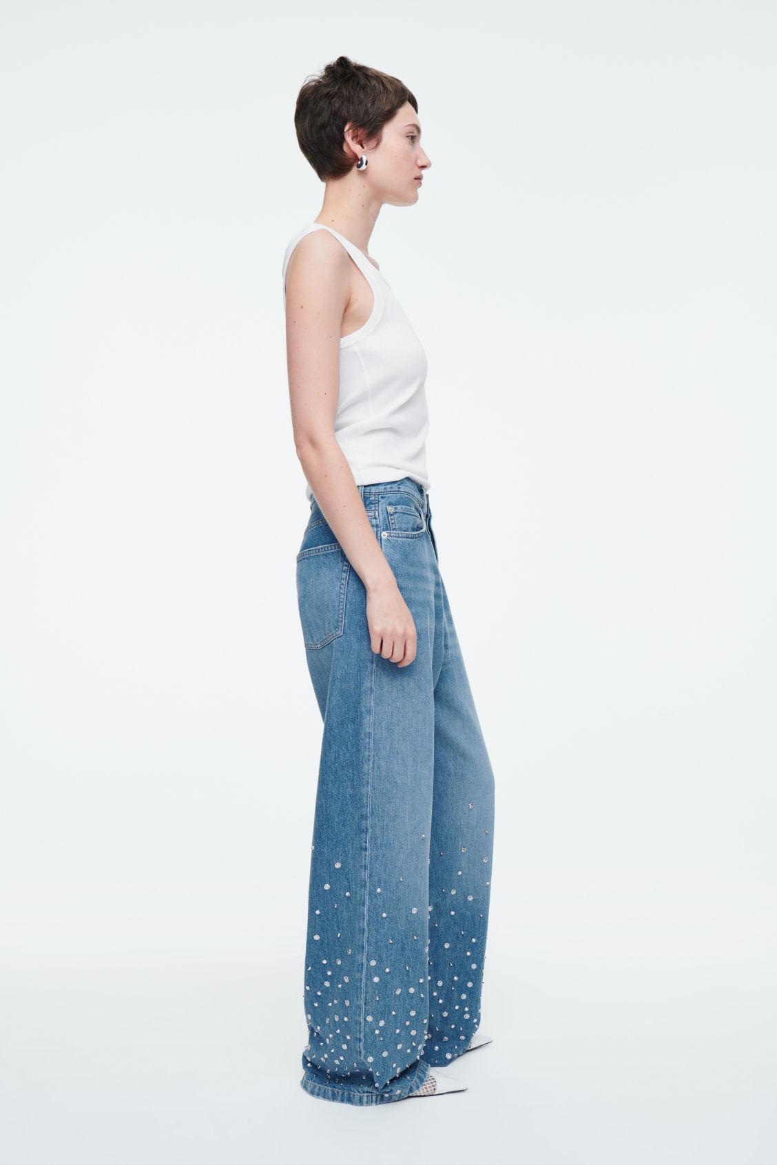 EMBELLISHED JEANS - RELAXED Product Image