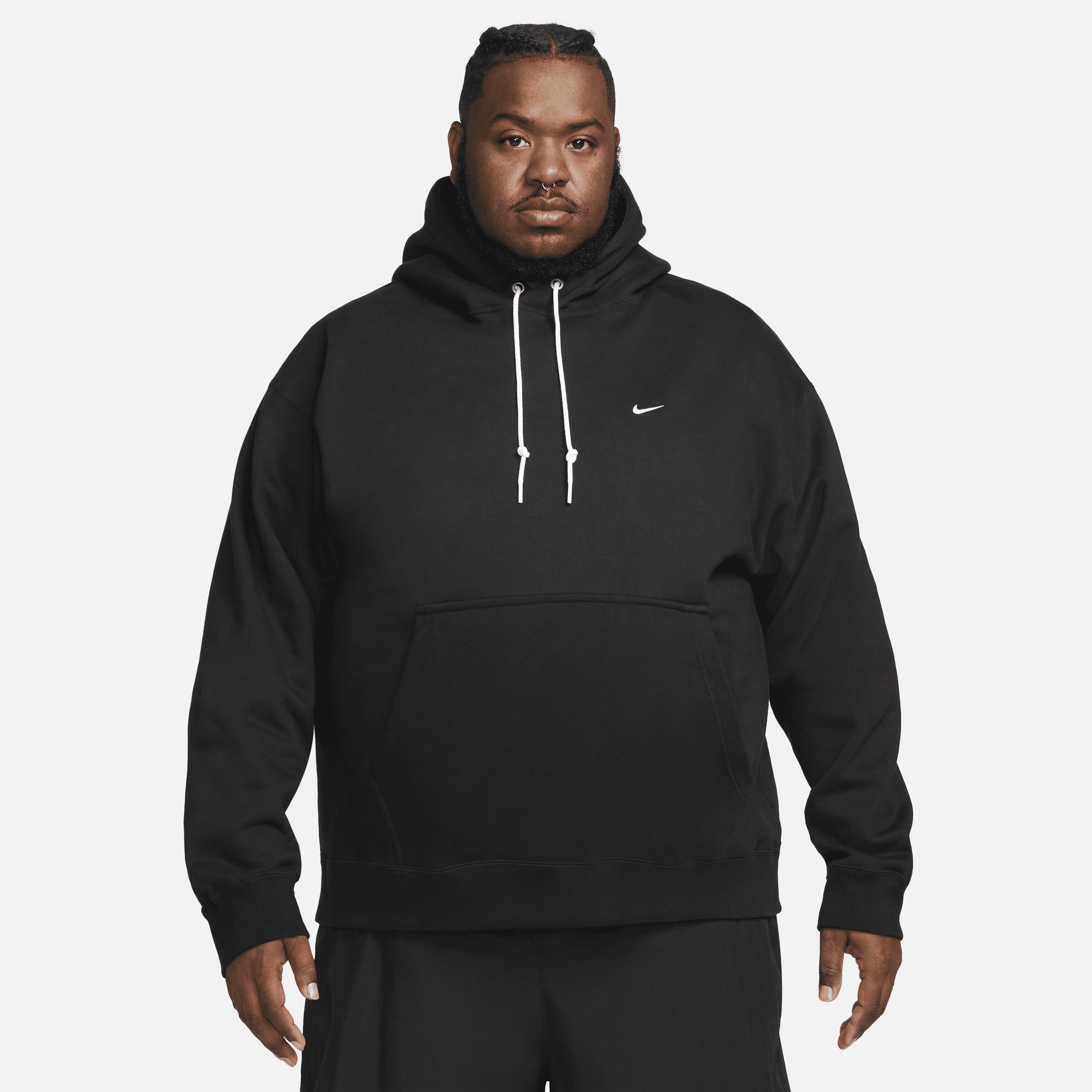 Nike Men's Solo Swoosh Fleece Pullover Hoodie Product Image