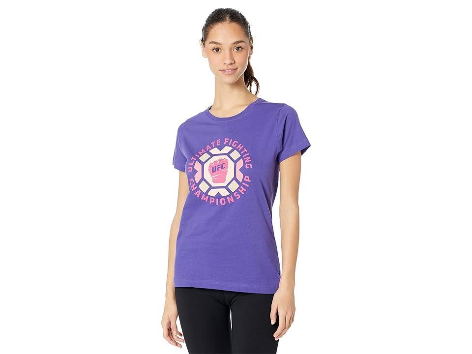 UFC Halo Tee (Heather ) Women's Clothing Product Image