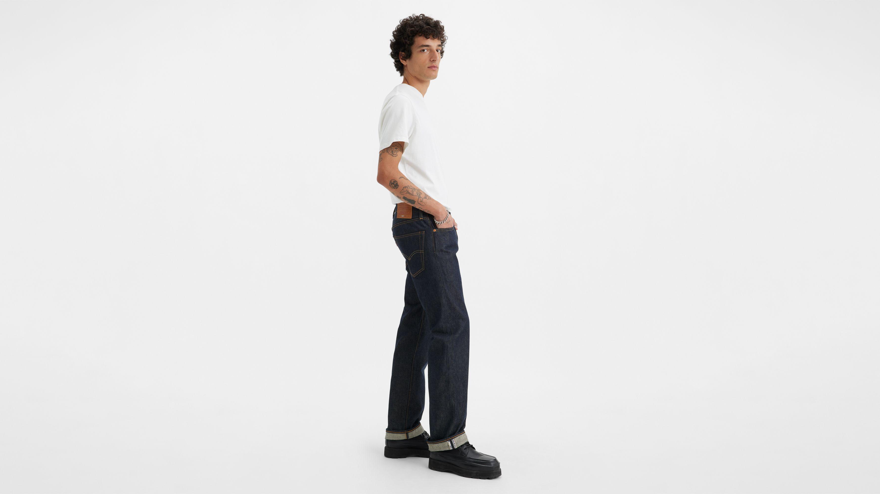 501® Original Fit Shrink-To-Fit™ Selvedge Men's Jeans Product Image