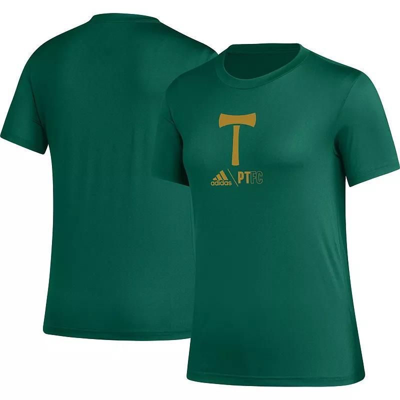 Womens adidas Portland Timbers AEROREADY Club Icon T-Shirt Product Image