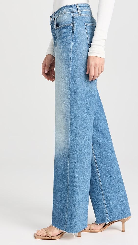 L'AGENCE Tiana Wide Leg Jeans | Shopbop Product Image