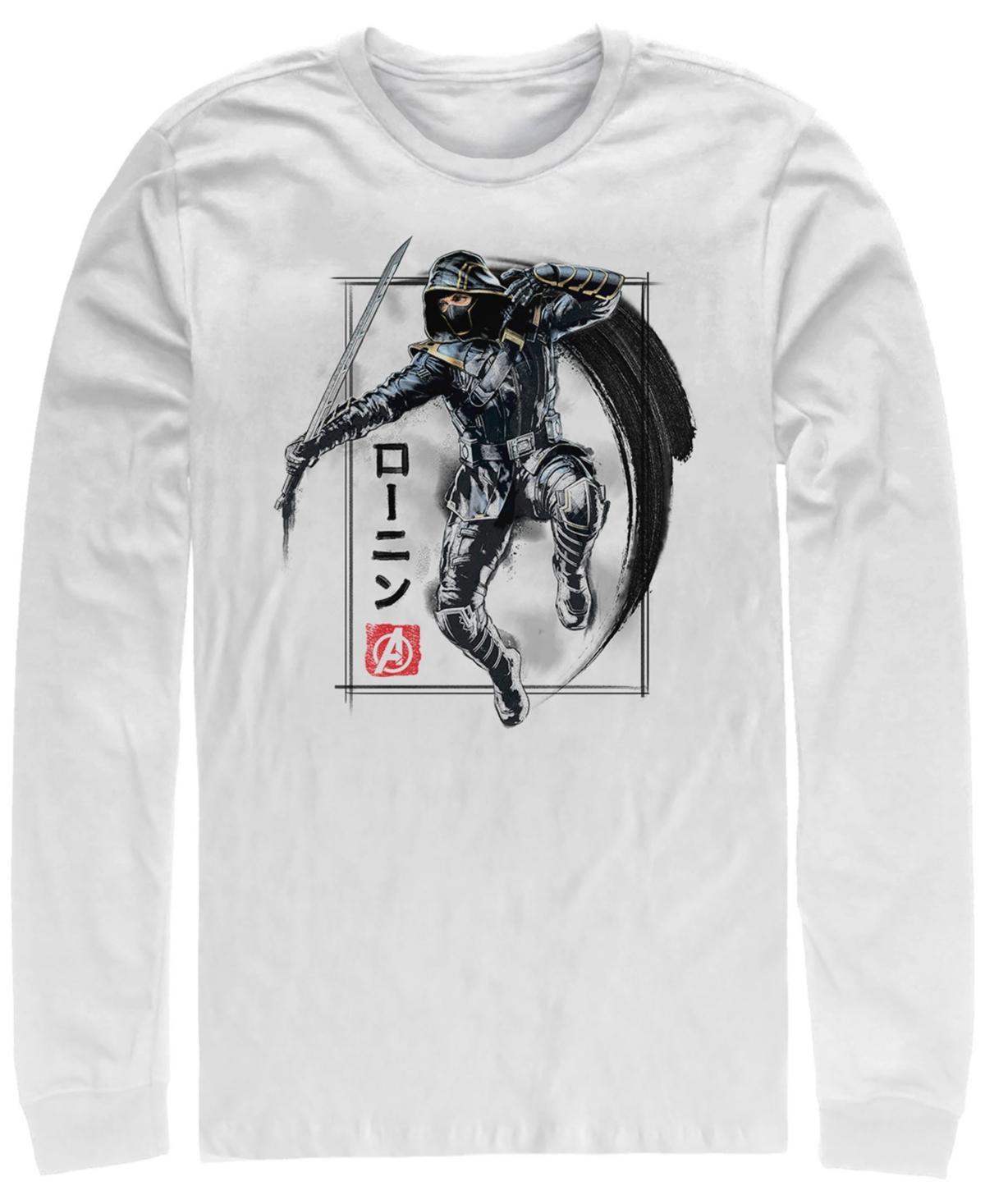 Marvel Mens Avengers Endgame Ronin Jump Action Pose, Long Sleeve T-shirt Product Image