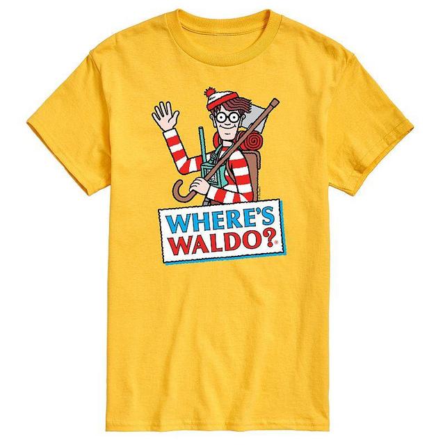 Mens Wheres Waldo Logo Graphic Tee Product Image