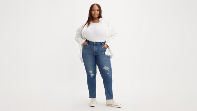 724 High Rise Straight Women's Jeans (Plus Size) Product Image