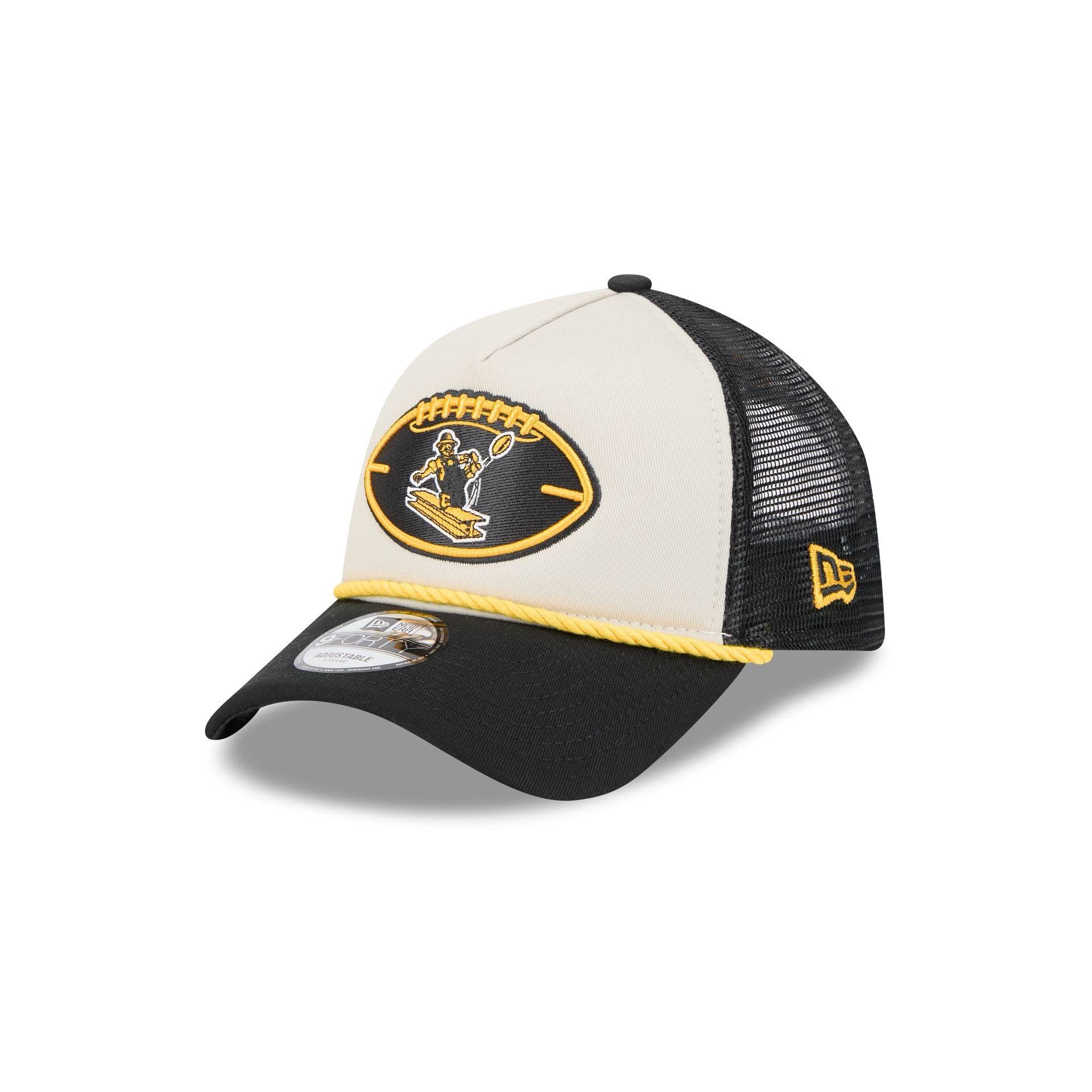 Pittsburgh Steelers 2024 Historic Sideline 9FORTY A-Frame Snapback Hat Male Product Image