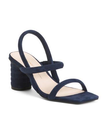 Suede Kifton Heeled Sandals for Women Product Image