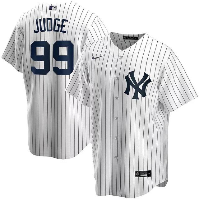 Mens Nike Aaron Judge New York Yankees Home Replica Player Name Jersey Product Image