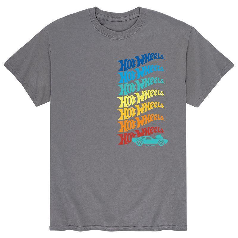 Mens Hot Wheels Tee Grey Product Image