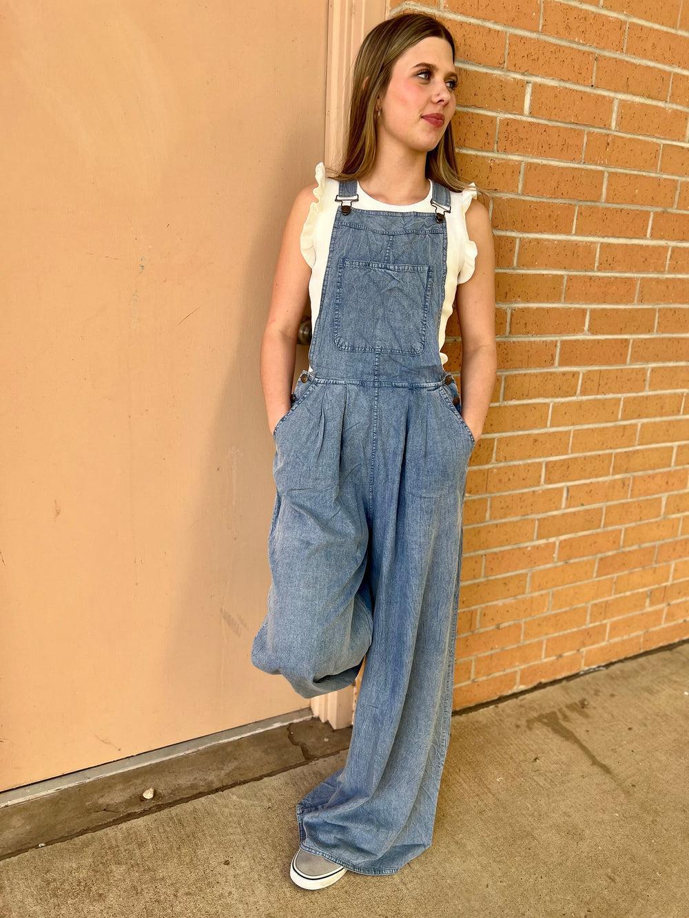 It's Chambray Overalls Product Image