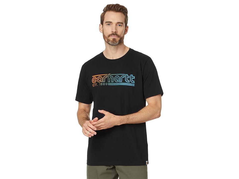 Carhartt Relaxed Fit Lightweight Short-Sleeve Logo Graphic T-Shirt Men's Short Sleeve Knit Product Image