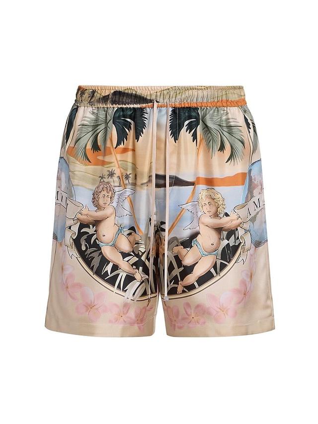 Mens Cherub Silk Shorts Product Image