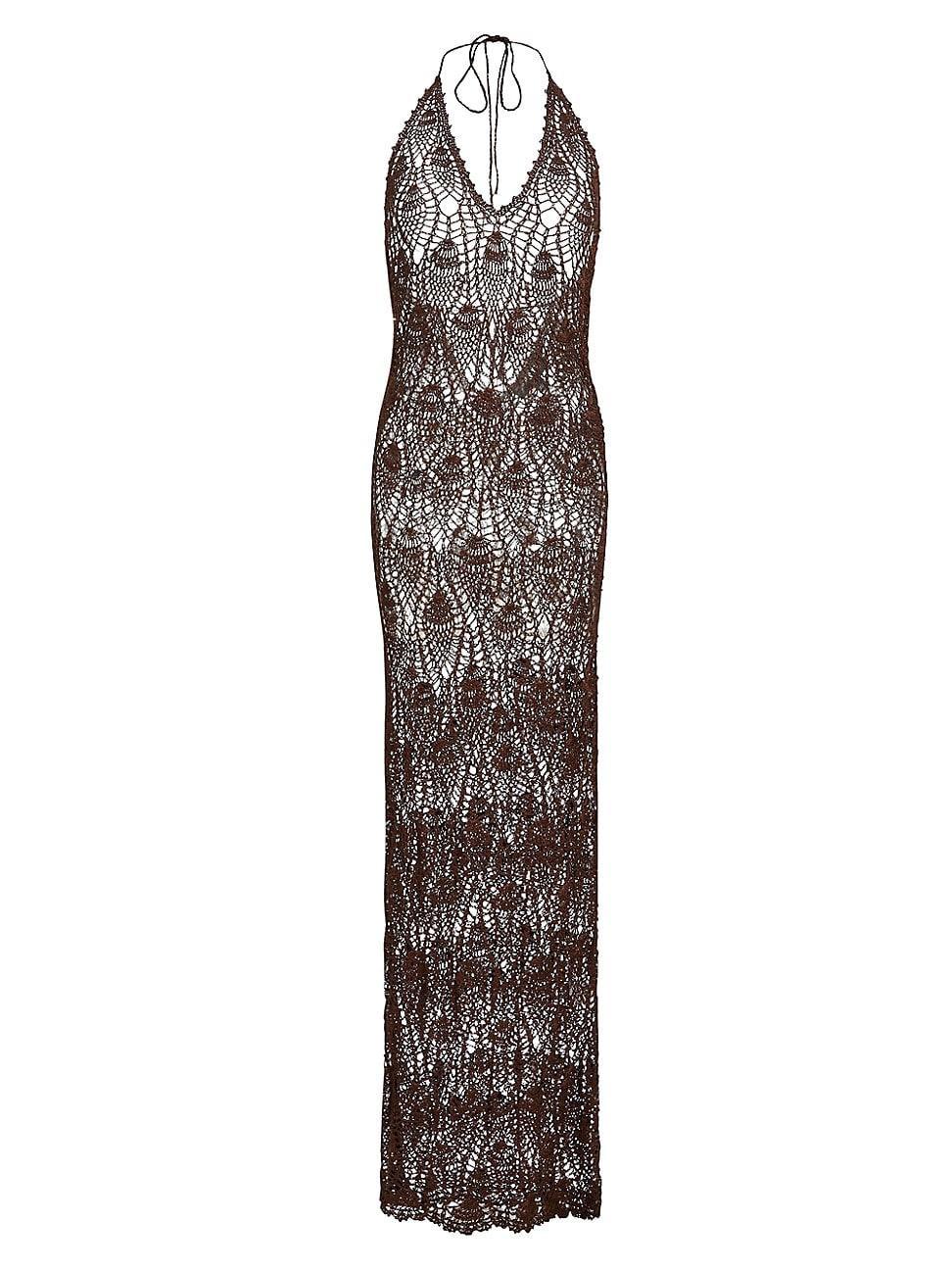 Womens Mylee Crochet Gown Product Image