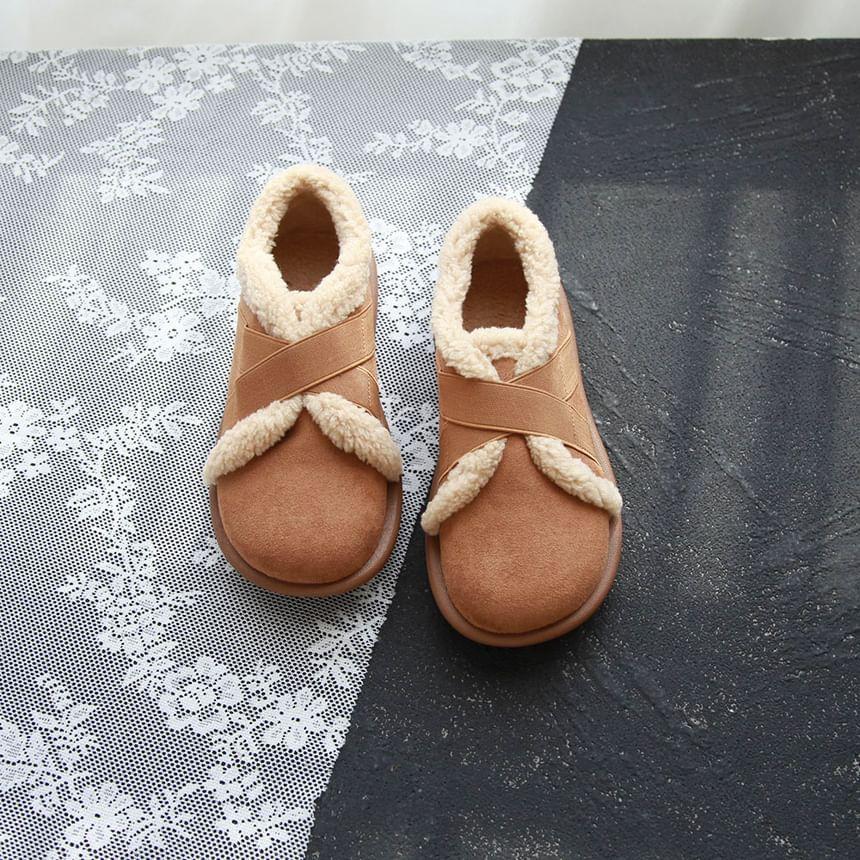 Fleece Trim Slip Ons Product Image