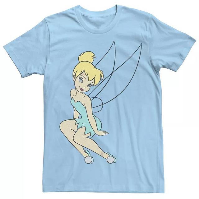 Mens Disney Peter Pan Tinker Bell Sitting Graphic Tee Product Image