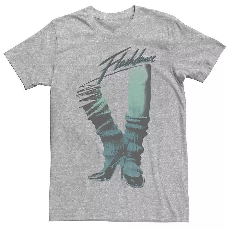 Mens Flashdance Dance Shoes Tee Athletic Grey Product Image