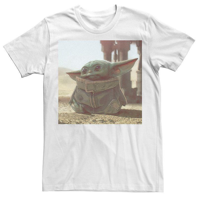 Mens Star Wars The Mandalorian The Child aka Baby Yoda Poster Tee Product Image