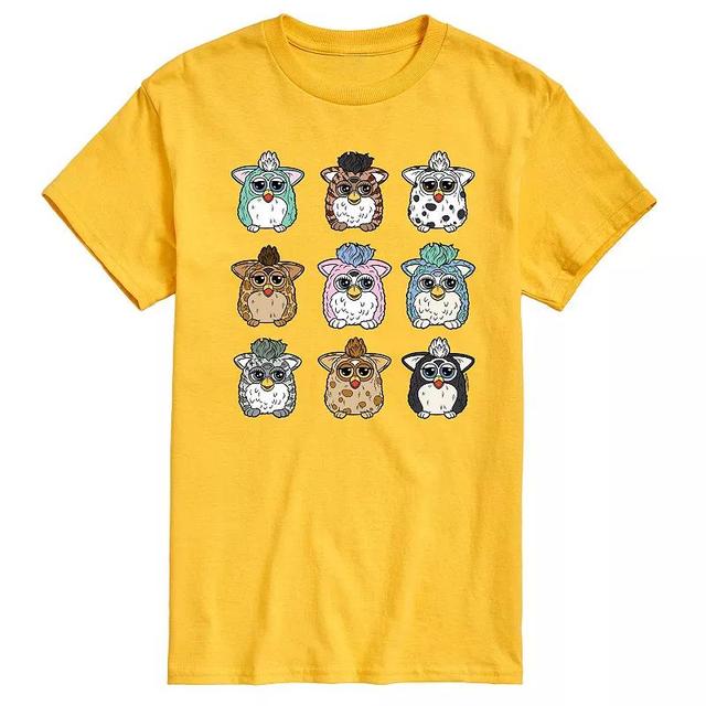 Mens Furby Grid Graphic Tee by Hasbro Product Image