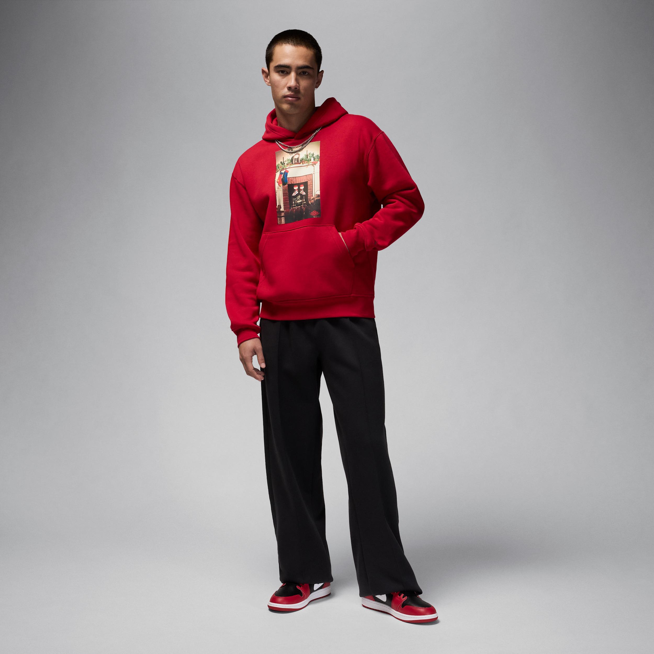 Men's Jordan Jumpman "Chimney" Fleece Pullover Hoodie Product Image