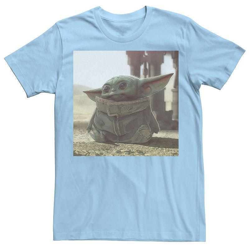 Mens Star Wars The Mandalorian The Child aka Baby Yoda Poster Tee Product Image