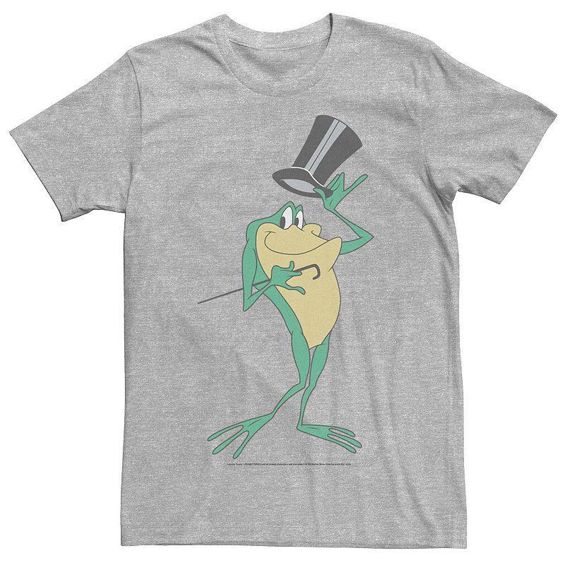 Mens Looney Tunes Michigan J. Frog Simple Portrait Tee Athletic Grey Product Image