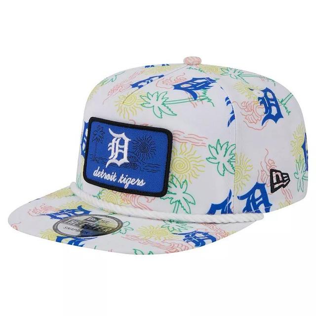 Mens New Era Detroit Tigers Islander Golfer Snapback Hat Product Image