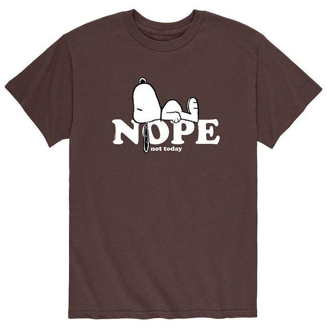 Mens Peanuts Snoopy Nope Tee Product Image