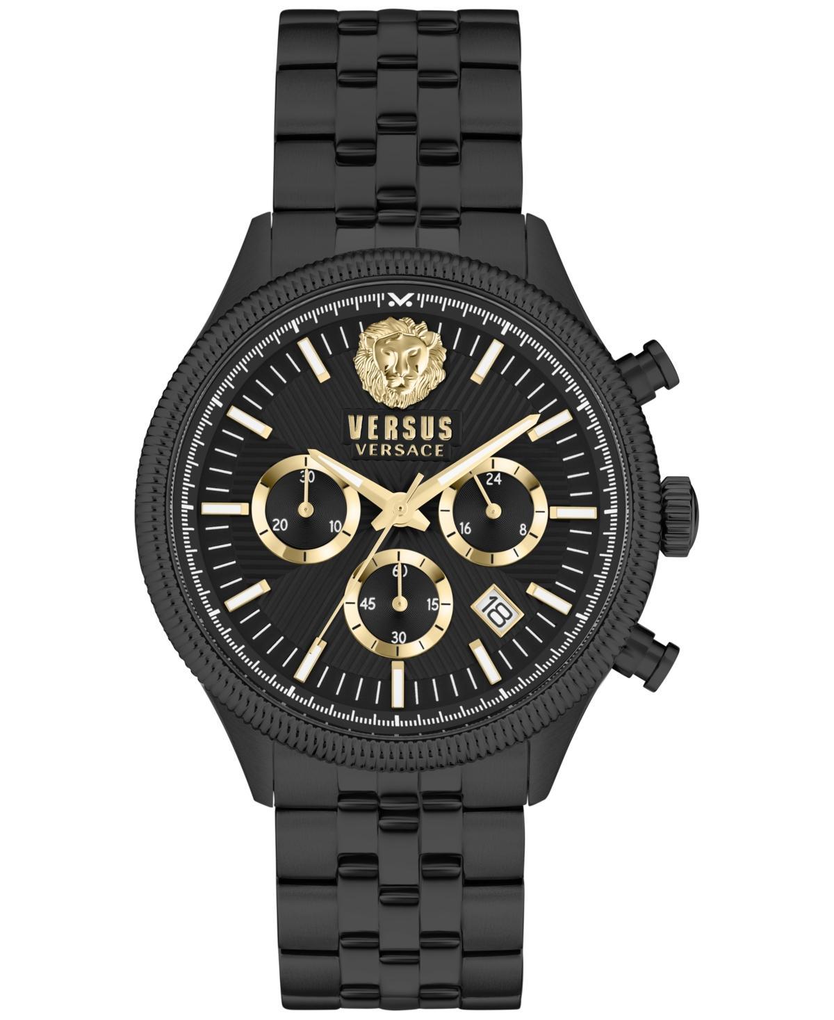 Versus Versace Mens Chronograph Colonne Ion Plated Stainless Steel Bracelet Watch 44mm Product Image