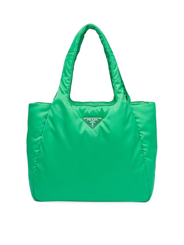 Womens Large Padded Re-Nylon Tote Bag Product Image