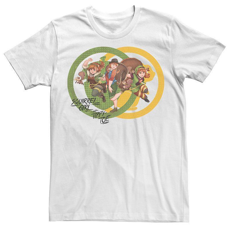 Mens Marvel Rising Secret Warriors Squirrel Girl Symbol Collage Tee Product Image