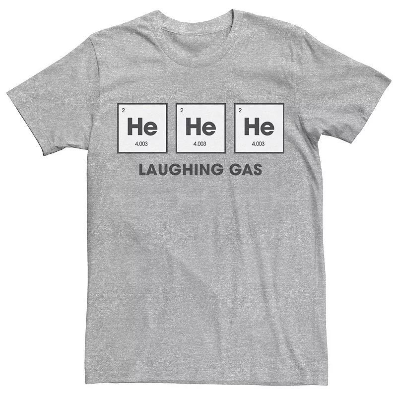 Mens Laughing Gas Graphic Tee Athletic Grey Product Image