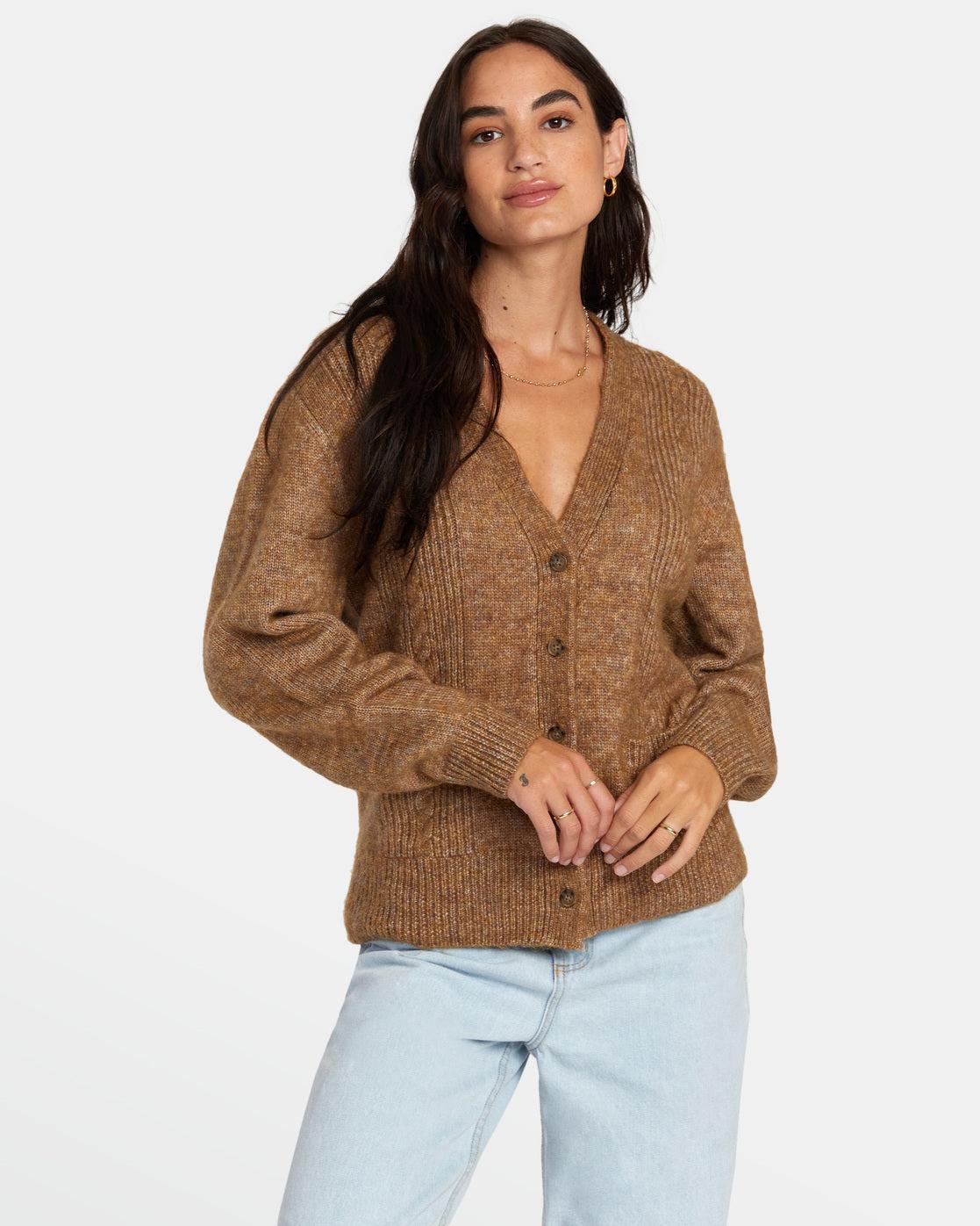 Sweetheart Cardigan - Bronze product image