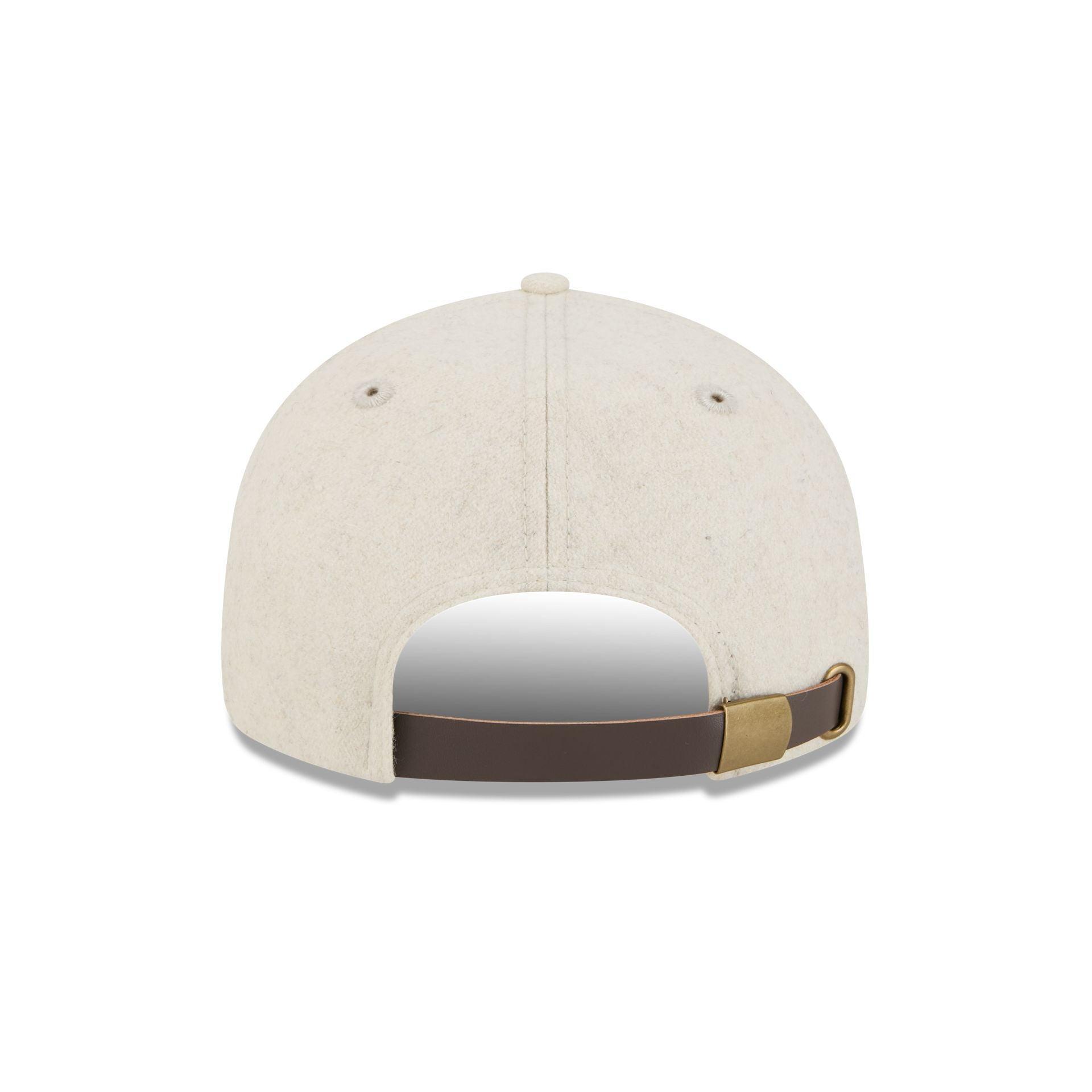 New Era Cap Heather Oatmeal Melton Wool Retro Crown 9FIFTY Adjustable Hat Male Product Image