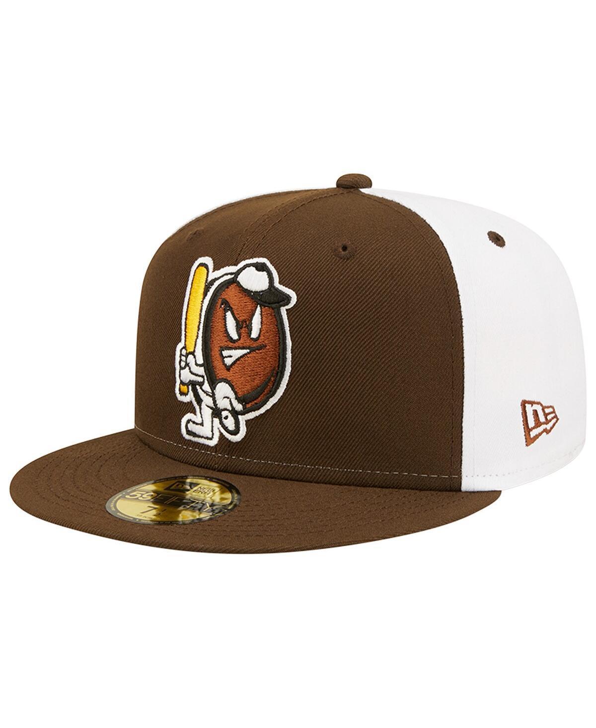 New Era Mens / Portland Sea Dogs Theme Night 59FIFTY Fitted Hat - Brown Product Image