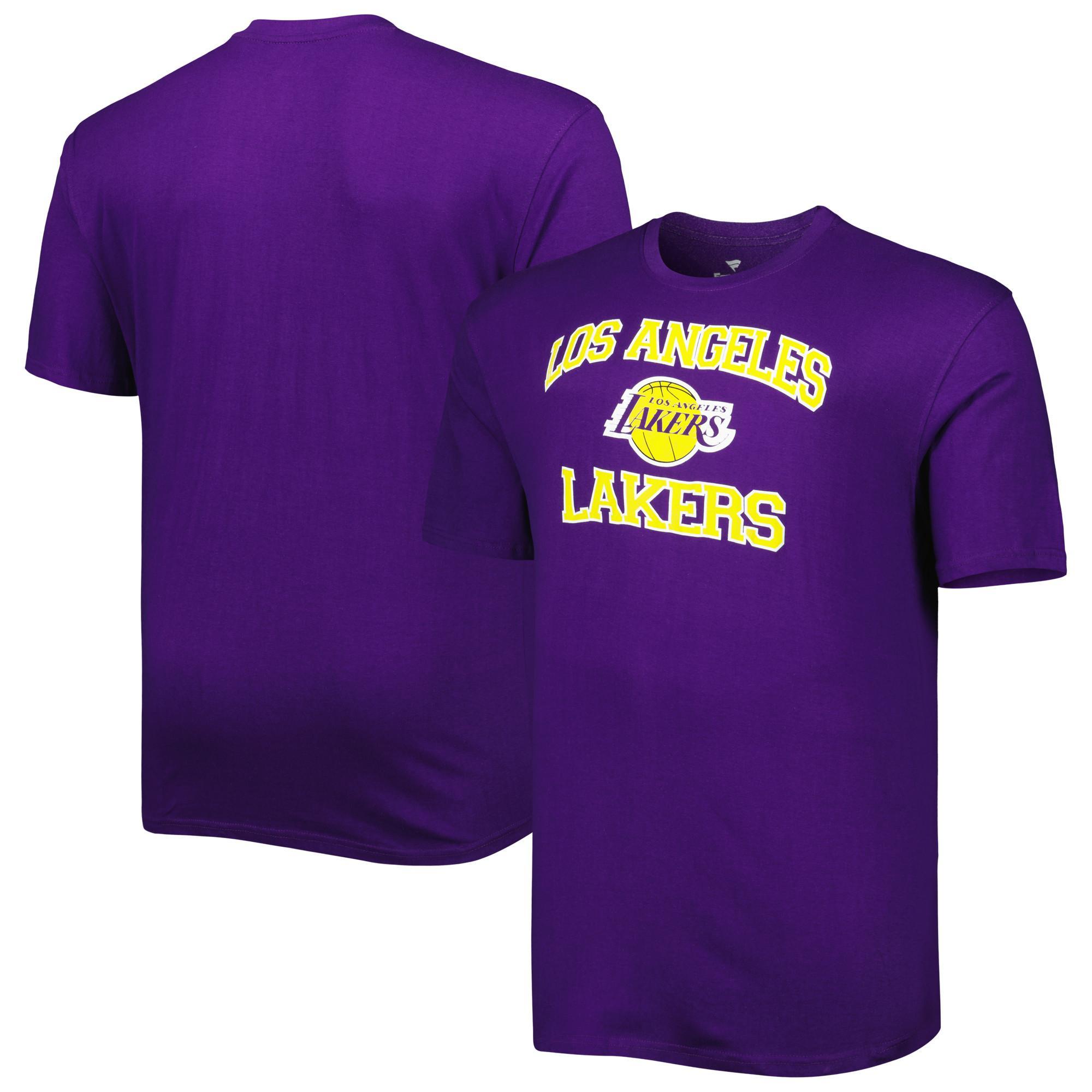 Mens Los Angeles Lakers Big & Tall Heart & Soul T-Shirt Product Image