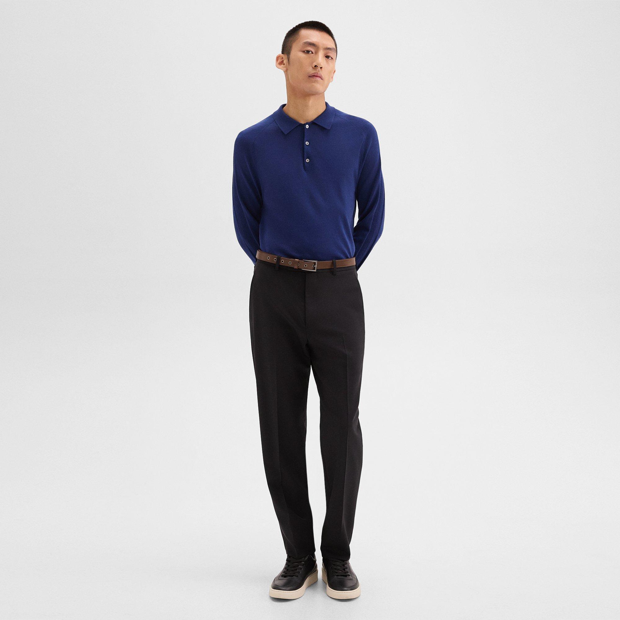 Wool Gabardine Relaxed Pant | Theory Product Image