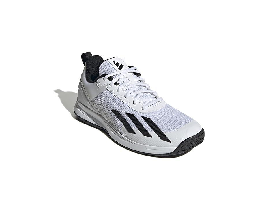 adidas Courtflash Speed Black/White) Men's Tennis Shoes Product Image