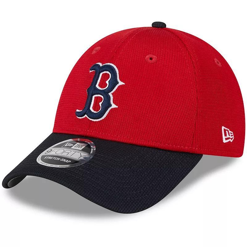 Mens New Era Red Boston Red Sox 2024 Batting Practice 9FORTY Adjustable Hat Product Image