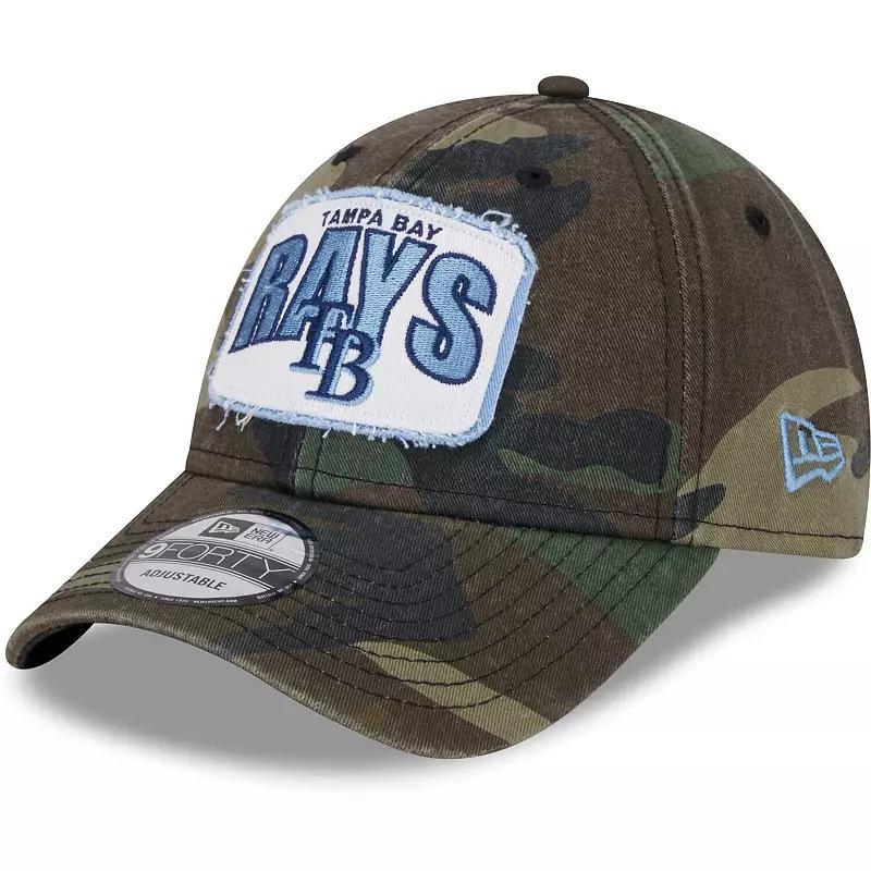 Mens New Era Camo Tampa Bay Rays Gameday 9FORTY Adjustable Hat Product Image